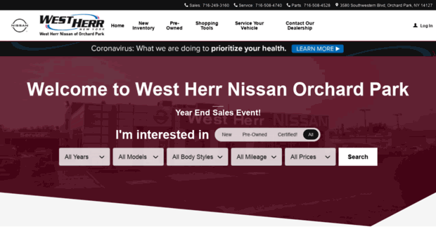 nissanorchardpark.com