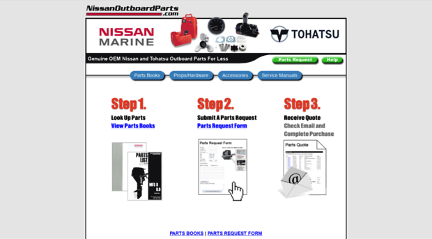 nissanoutboardparts.com