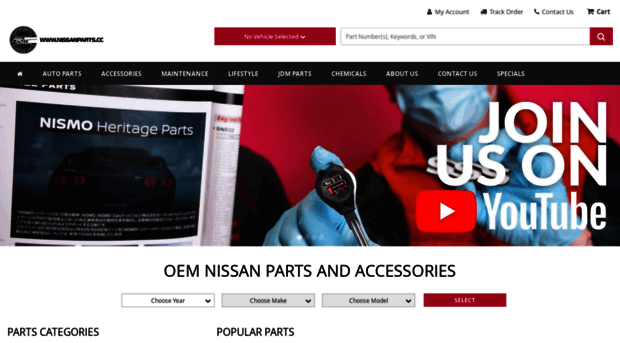 nissanparts.cc