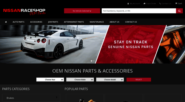 nissanraceshopoemparts.com