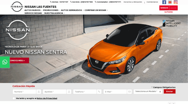 nissanvamsalasfuentes.com.mx