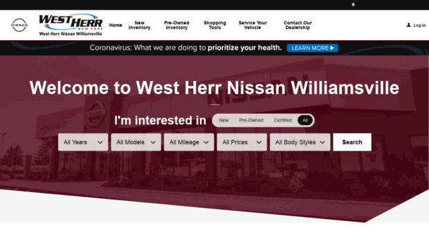 nissanwilliamsville.com