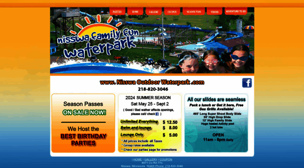 nisswaoutdoorwaterpark.com