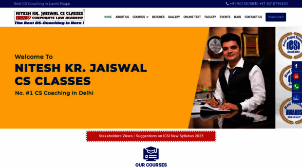 niteshjaiswalclasses.com