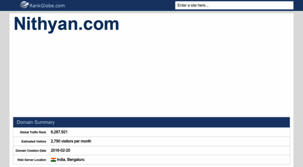 nithyan.com.rankglobe.com