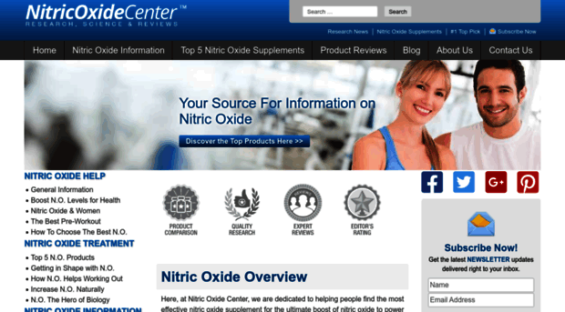 nitricoxidecenter.com