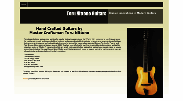 nittonoguitars.com