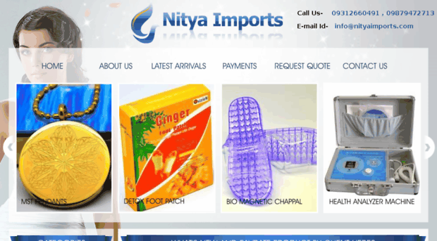 nityaimports.com