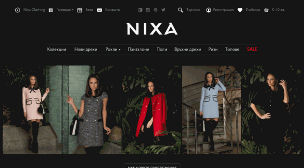 nixaclothing.com