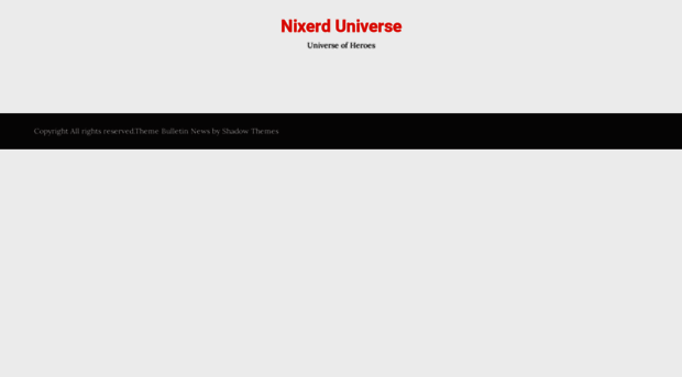 nixerduniverse.com