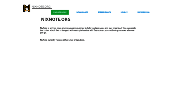nixnote.org