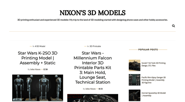 nixon3dmodeler.com