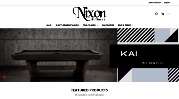 nixonbilliards.com