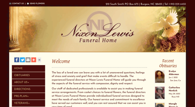 nixonlewisfuneralhome.com