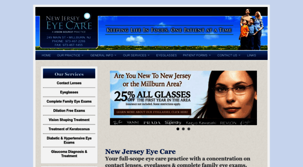 njcontactlenses.com