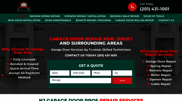 njgaragedoorpros.com