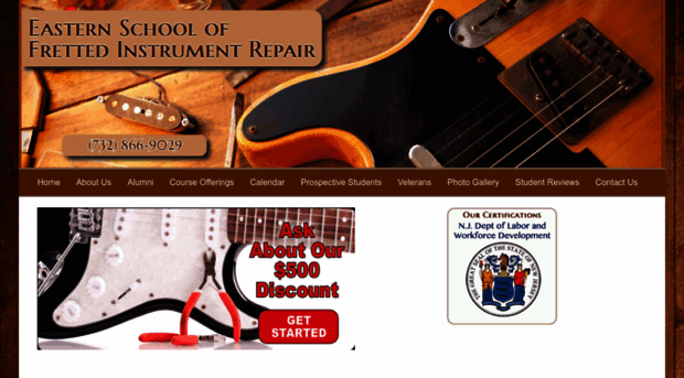 njguitarrepairschool.com