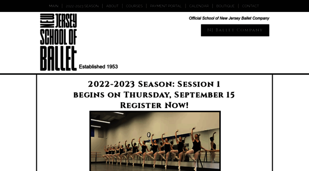 njschoolofballet.com