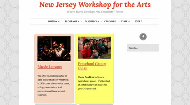 njworkshopforthearts.com