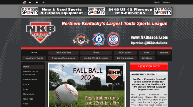 nkbaseball.com