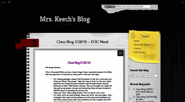 nkeech.edublogs.org