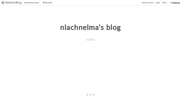 nlachnelma.hatenablog.com