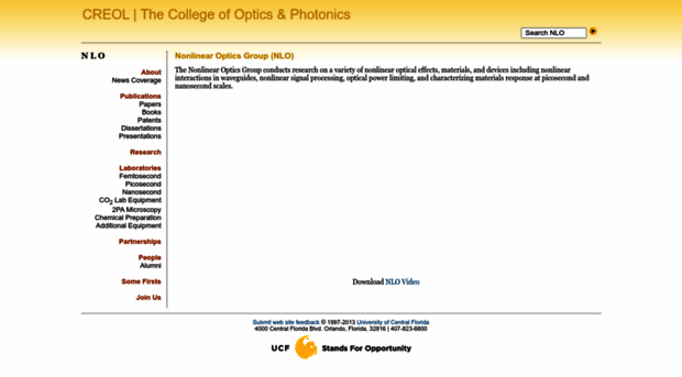 nlo.creol.ucf.edu