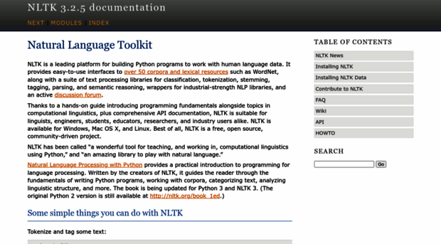 nltk.readthedocs.io