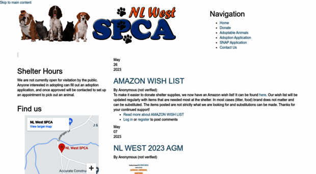 nlwestspca.com