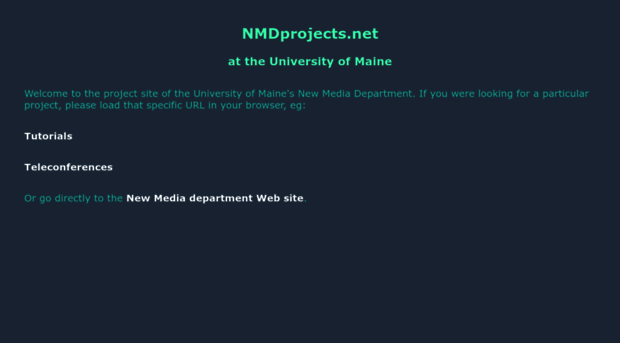 nmdprojects.net