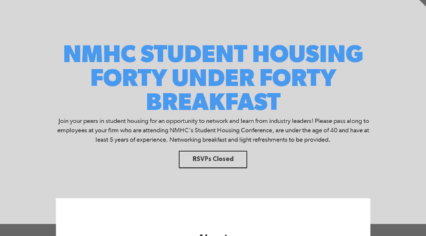 nmhcstudenthousing.splashthat.com