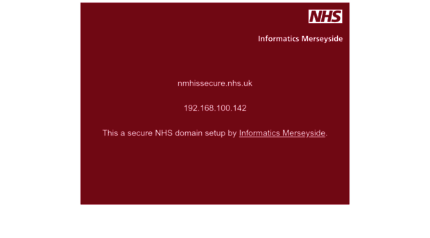 nmhissecure.nhs.uk