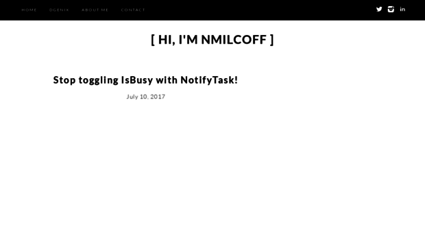 nmilcoff.com