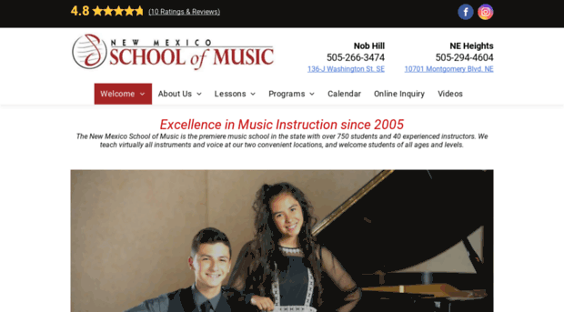 nmschoolofmusic.com