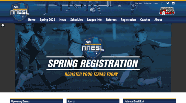 nnesoccerleague.org