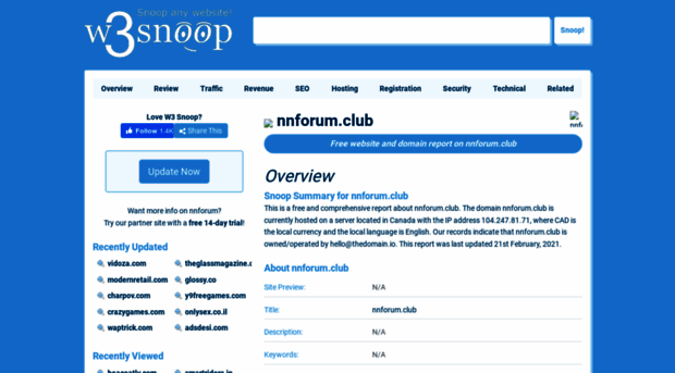 nnforum.club.w3snoop.com