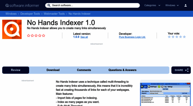 no-hands-indexer.software.informer.com