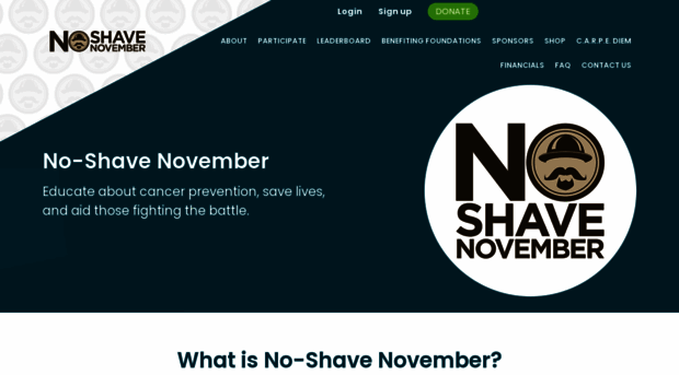 no-shavenovember.com