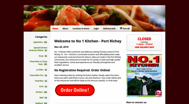 no1kitchenportrichey.com