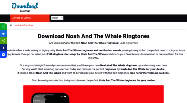 noahandthewhale.download-ringtone.com