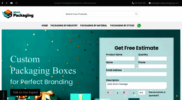 noahpackaging.com