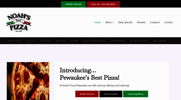 noahspizzapewaukee.com
