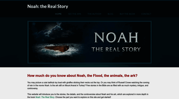 noahtherealstory.com