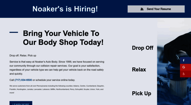 noakersautobody.com