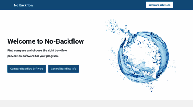 nobackflow.com