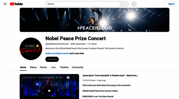 nobelpeaceprizeconcert.org