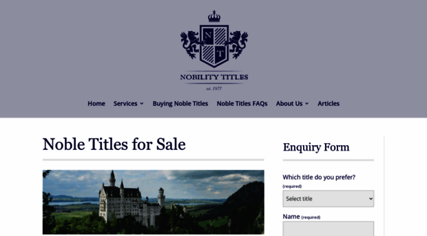 nobilitytitles.net