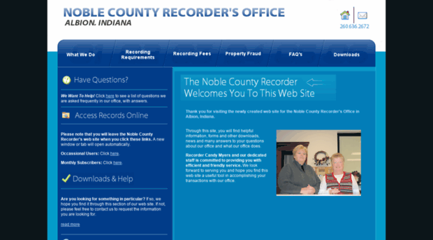 noblecountyrecorder.com