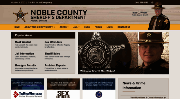 noblecountysheriff.org