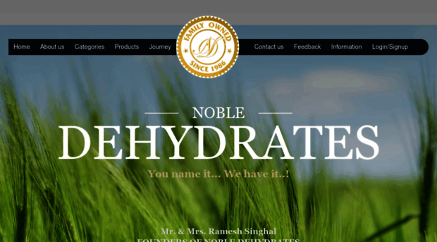 nobledehydrates.com